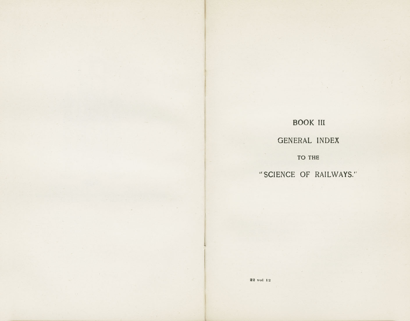 Science of Railways Vol XII