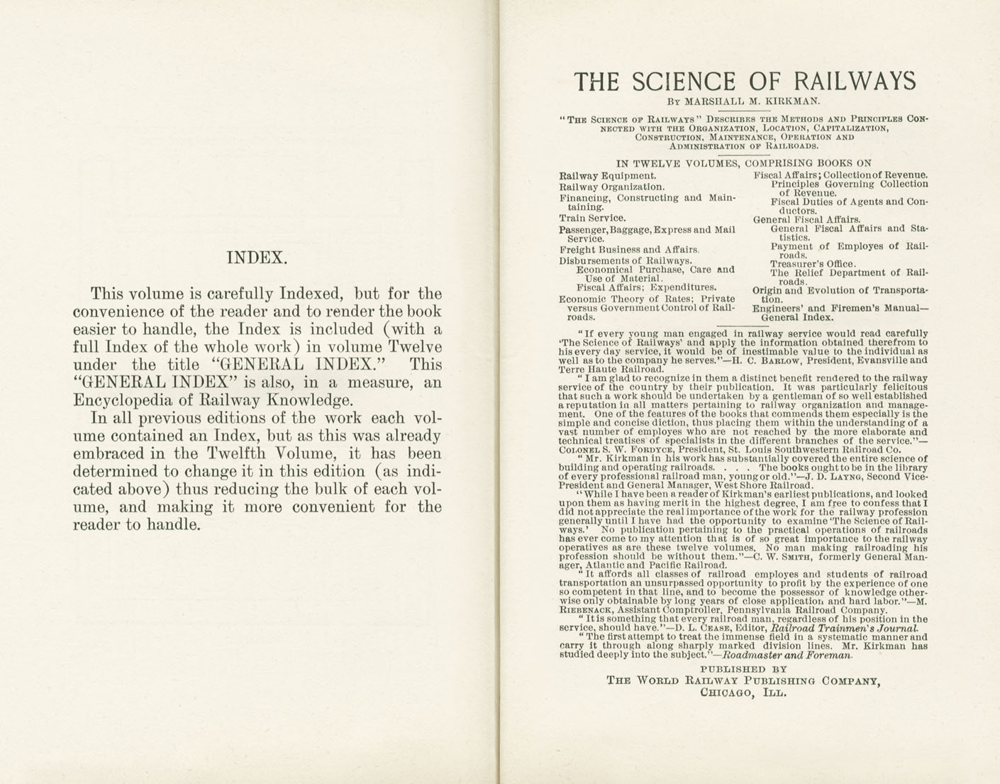 Science of Railways Vol IX