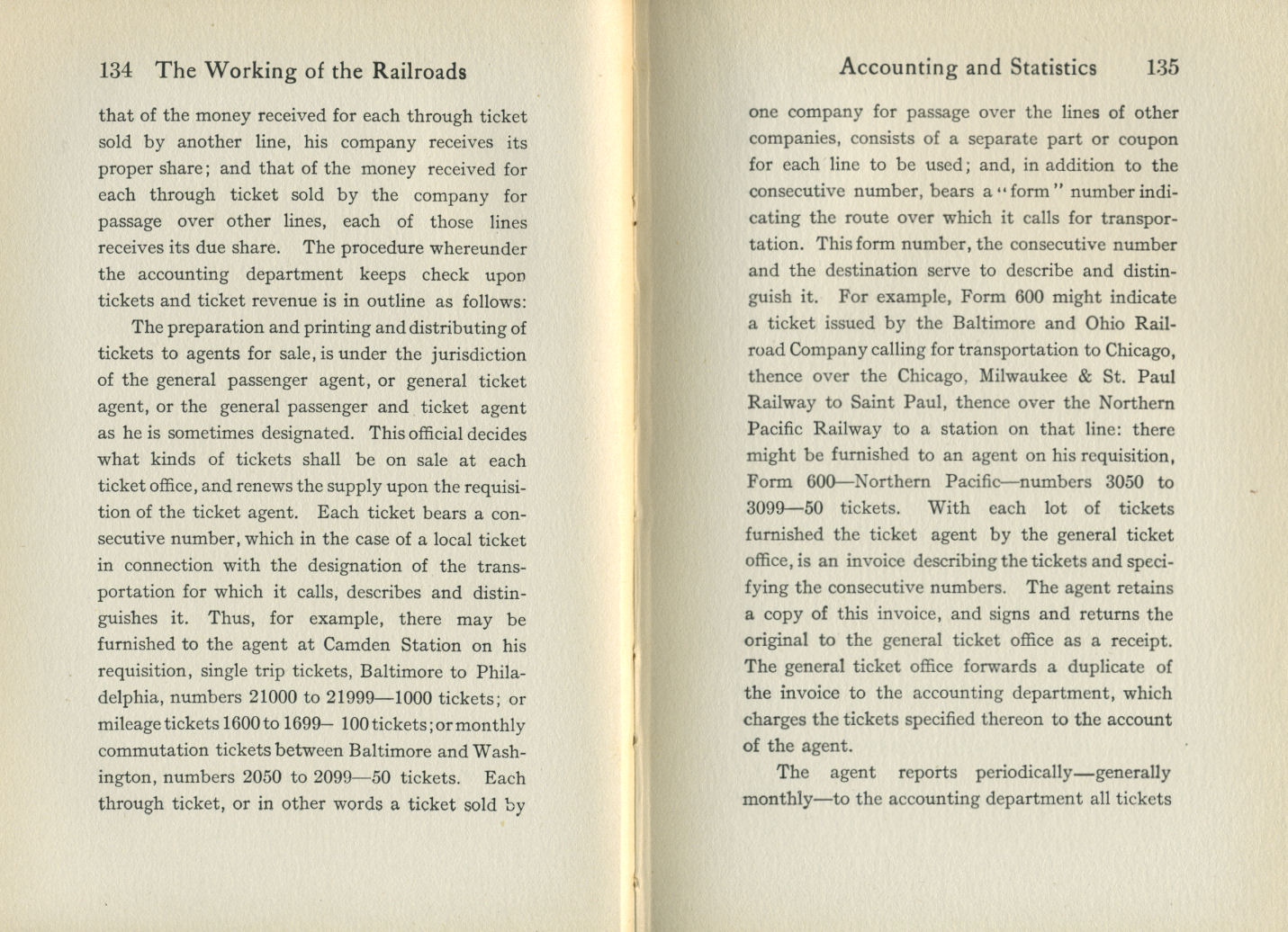 Working of the Railroads