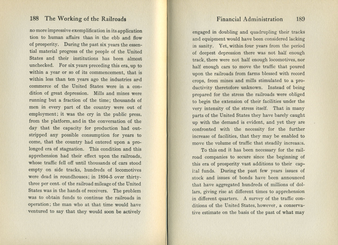 Working of the Railroads