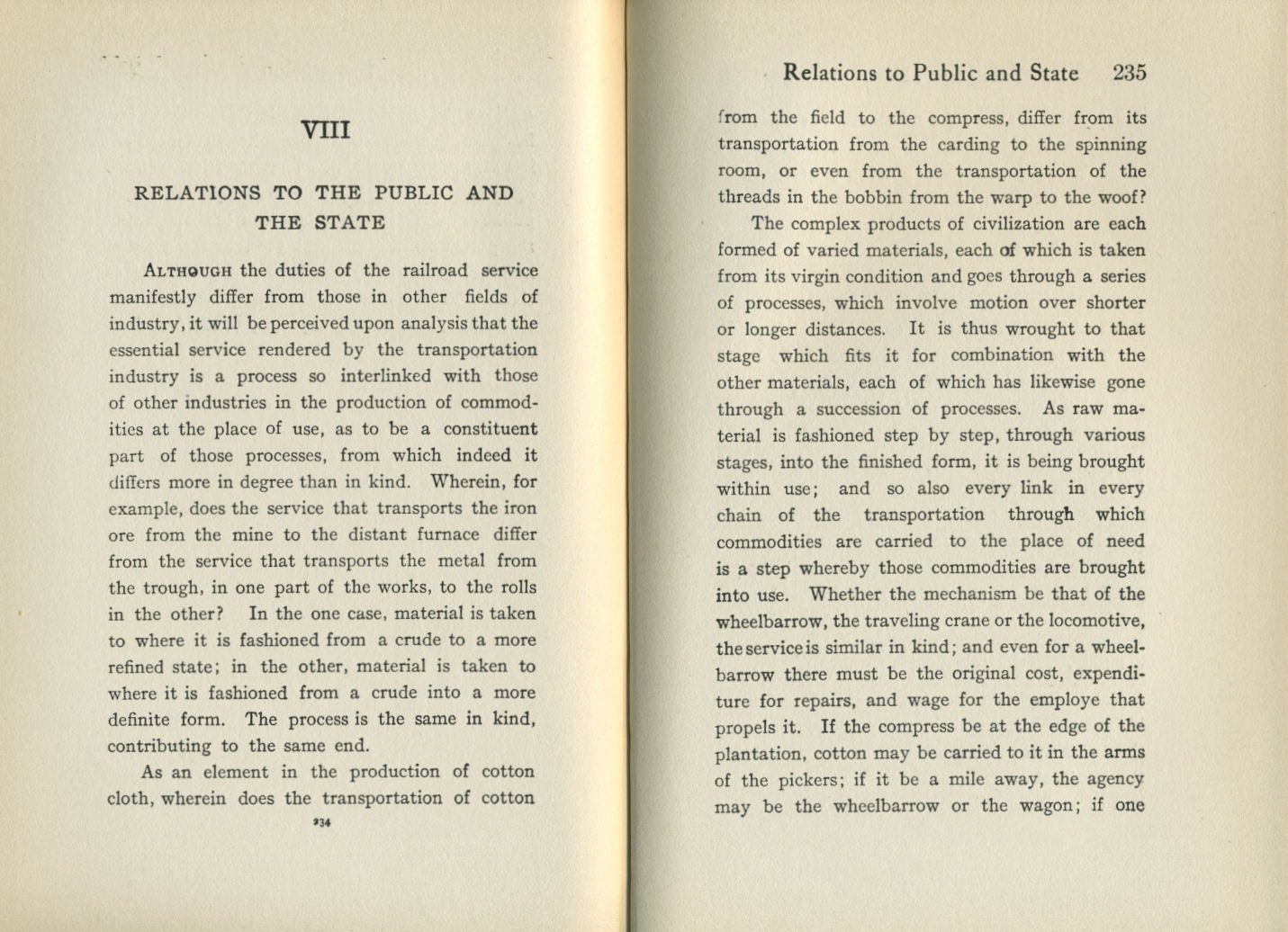 Working of the Railroads