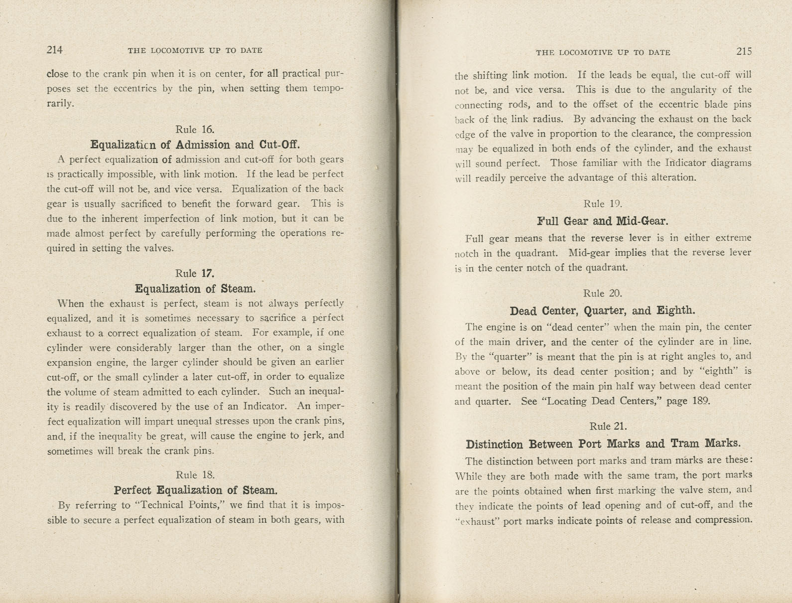 The Locomotive Up To Date