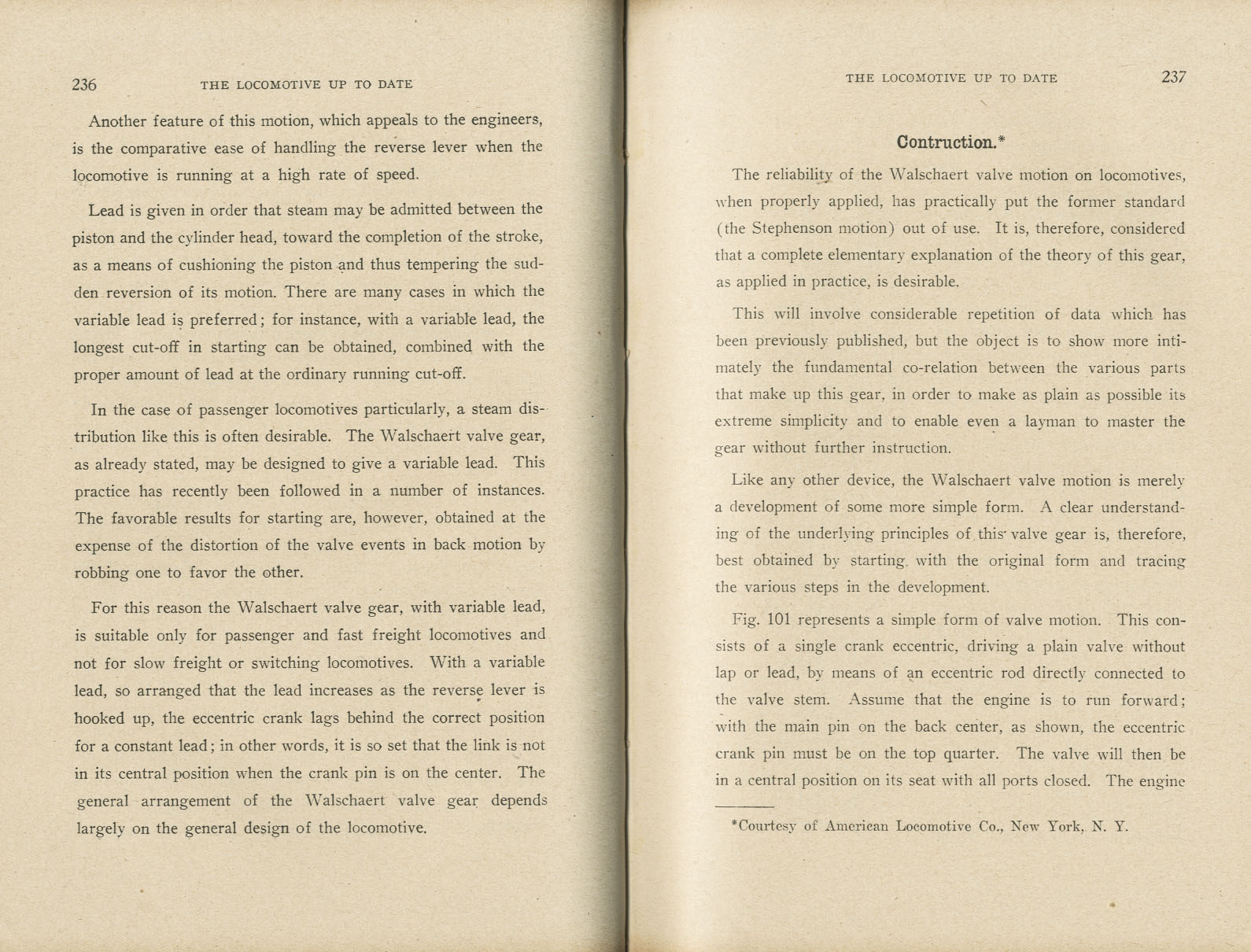 The Locomotive Up To Date