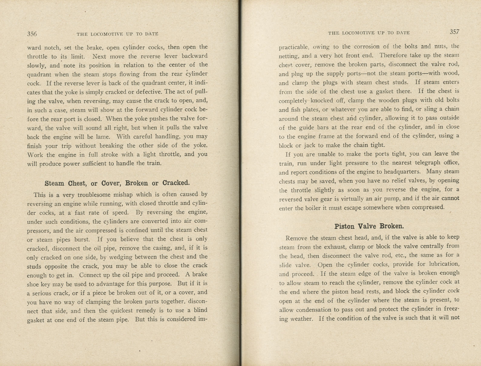 The Locomotive Up To Date