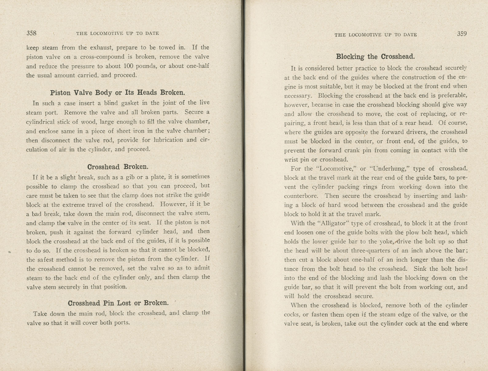 The Locomotive Up To Date