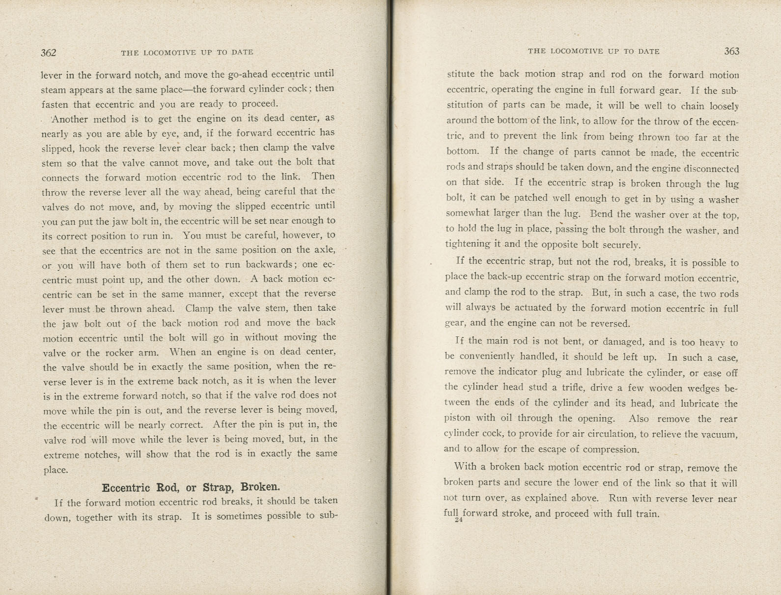 The Locomotive Up To Date