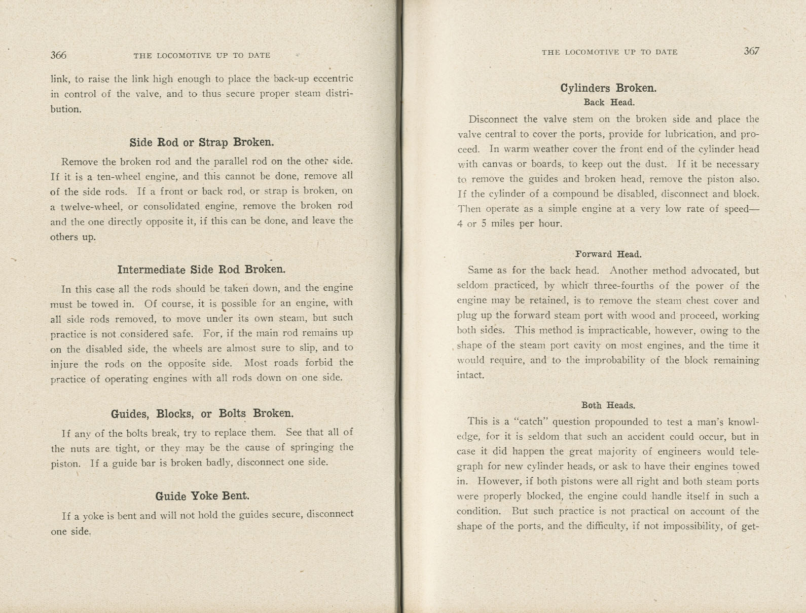 The Locomotive Up To Date