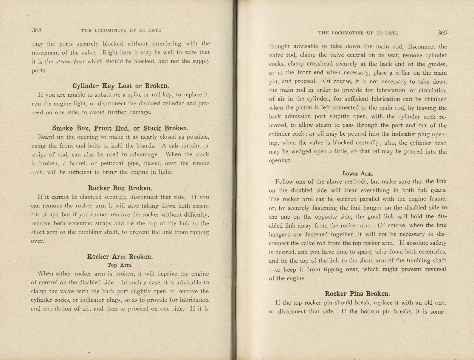 The Locomotive Up To Date