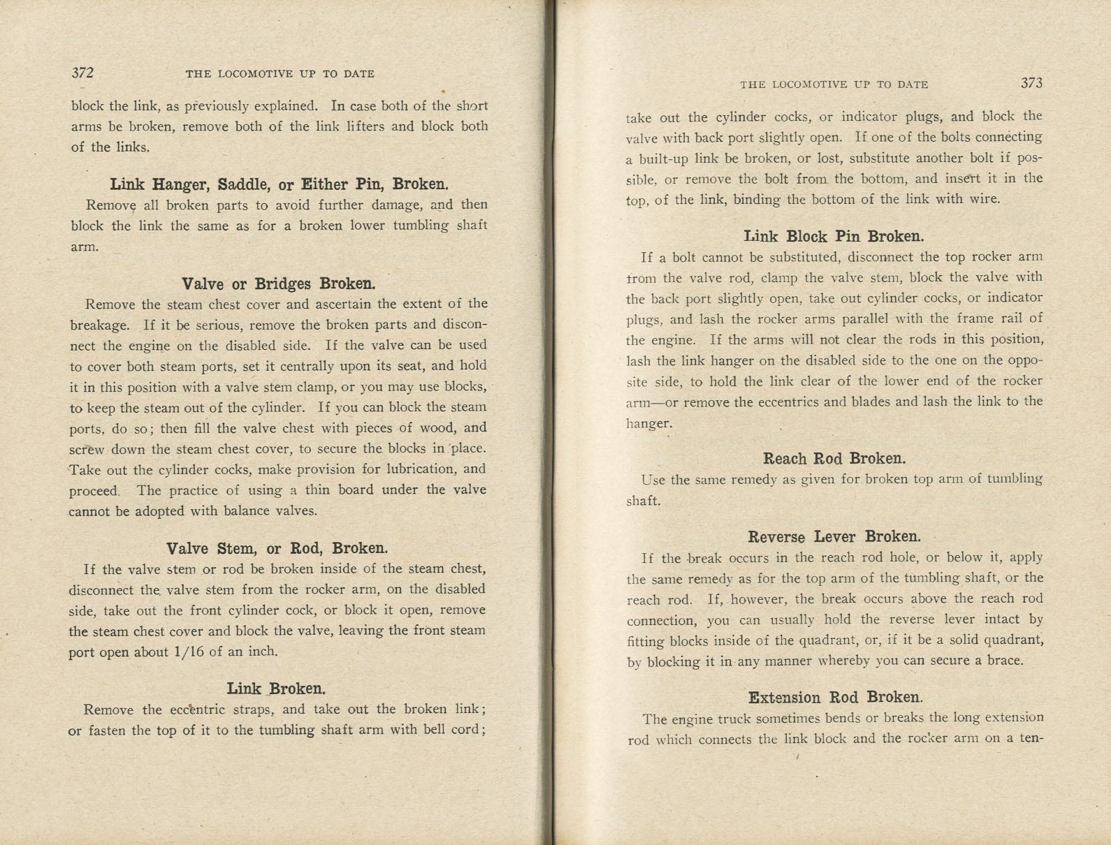 The Locomotive Up To Date