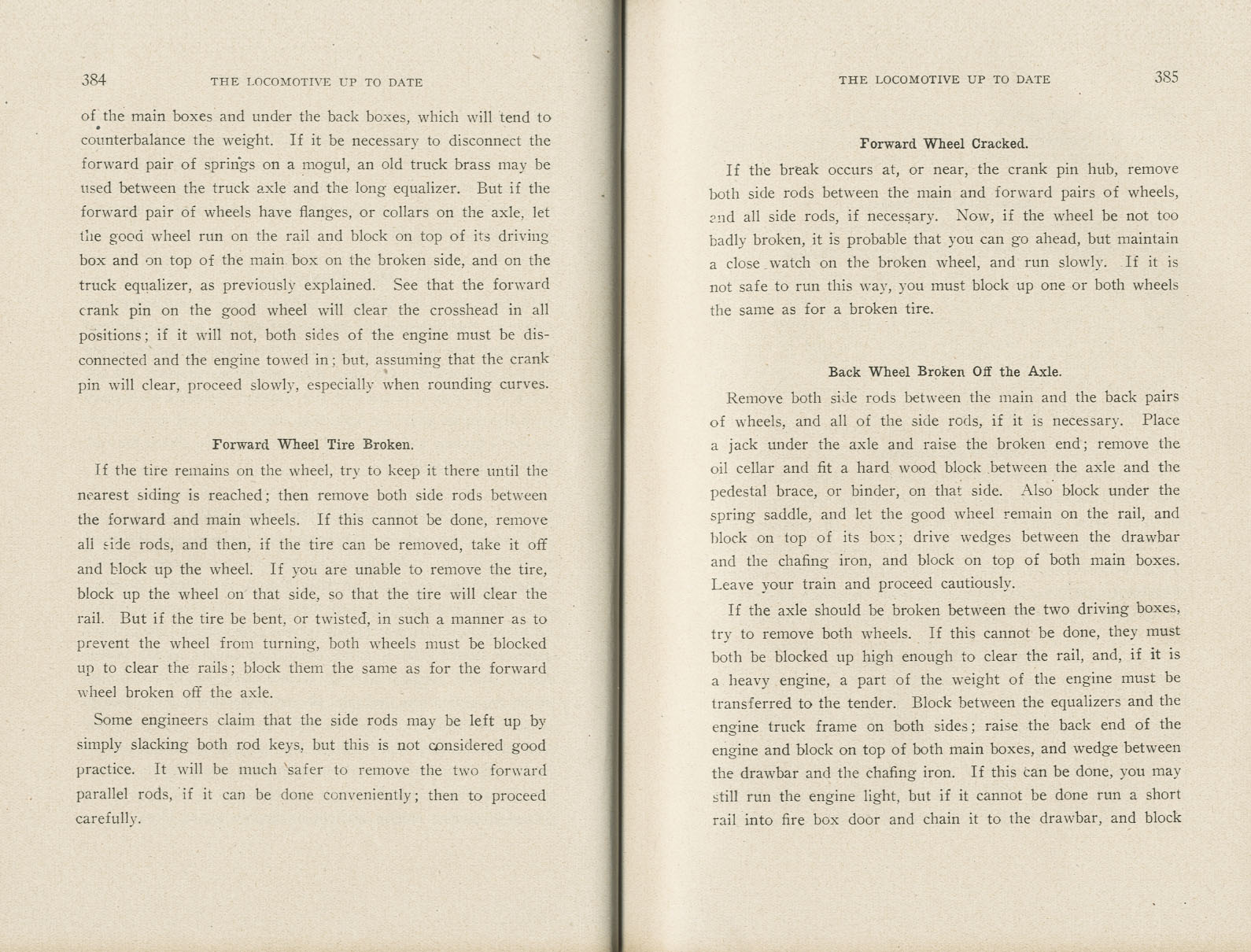 The Locomotive Up To Date