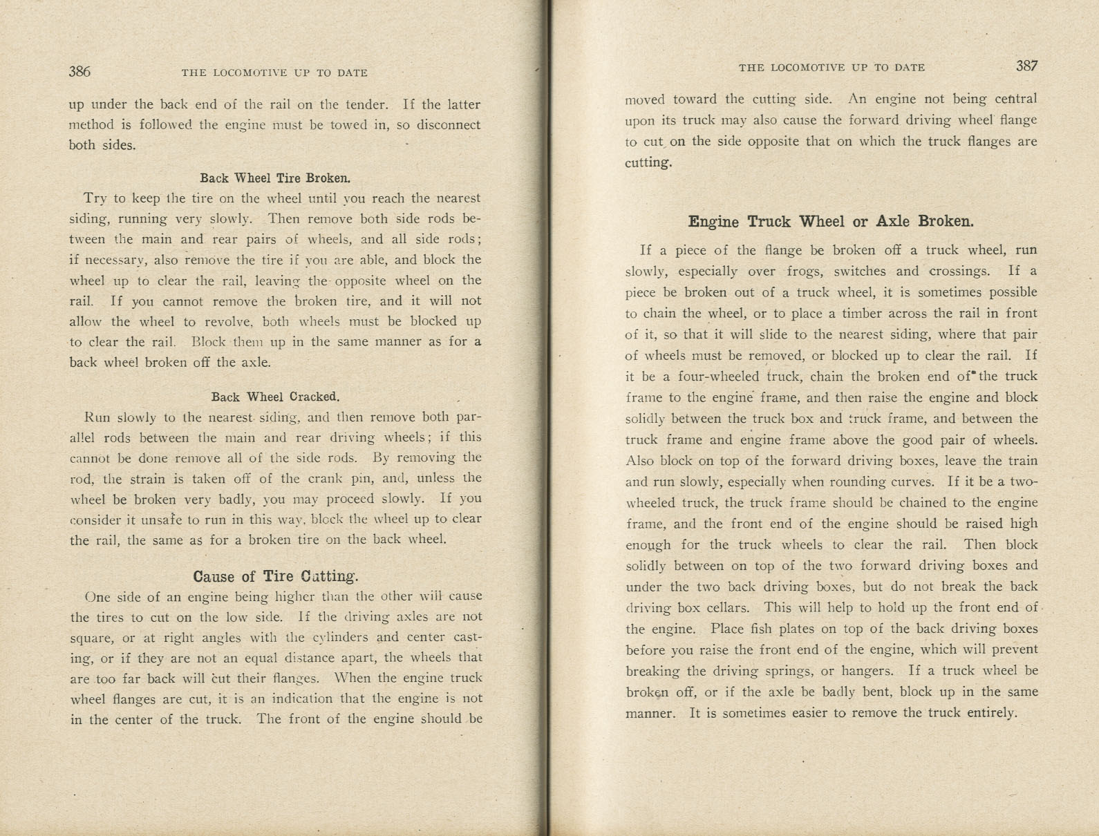 The Locomotive Up To Date