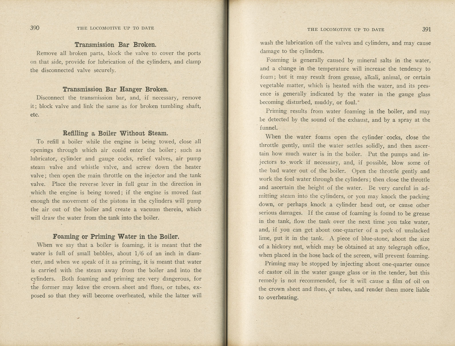 The Locomotive Up To Date