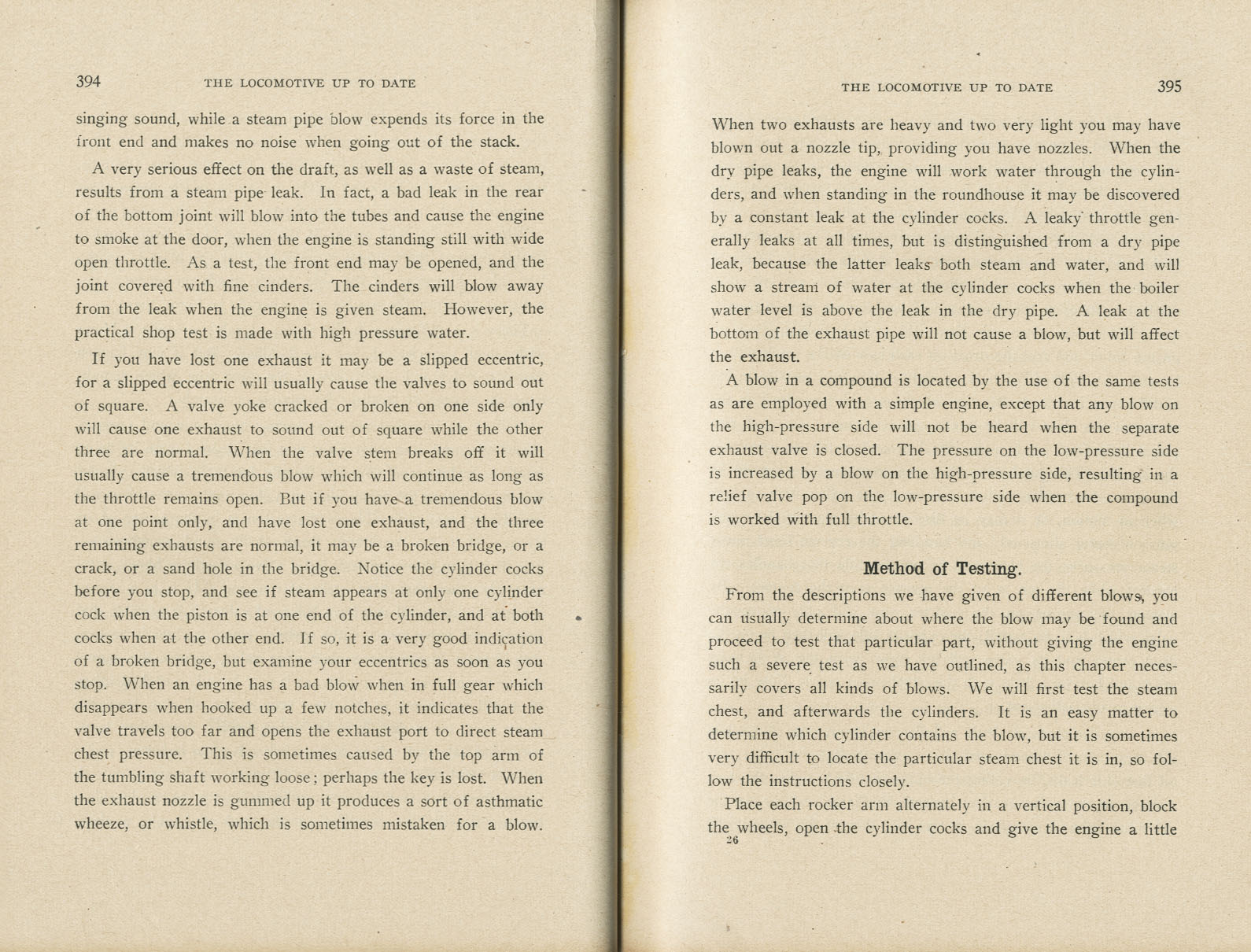 The Locomotive Up To Date