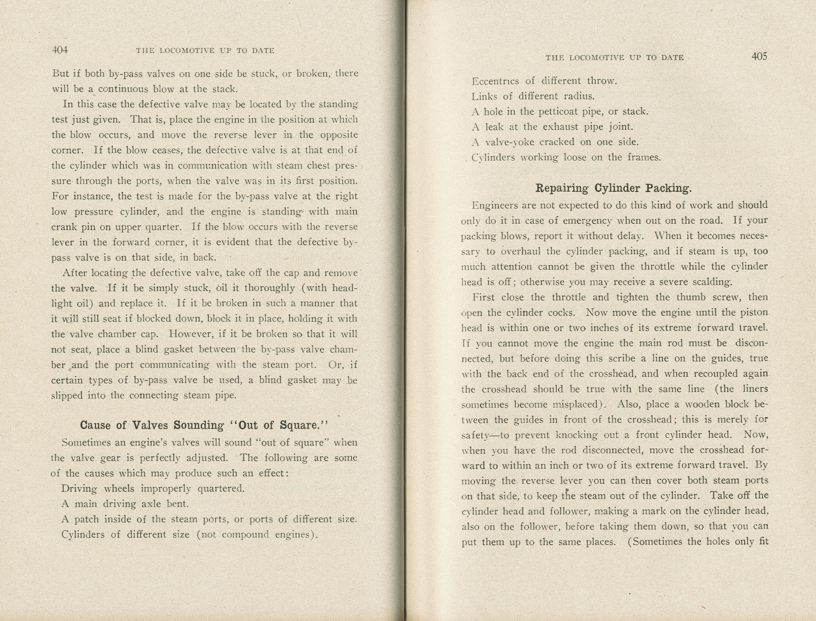 The Locomotive Up To Date