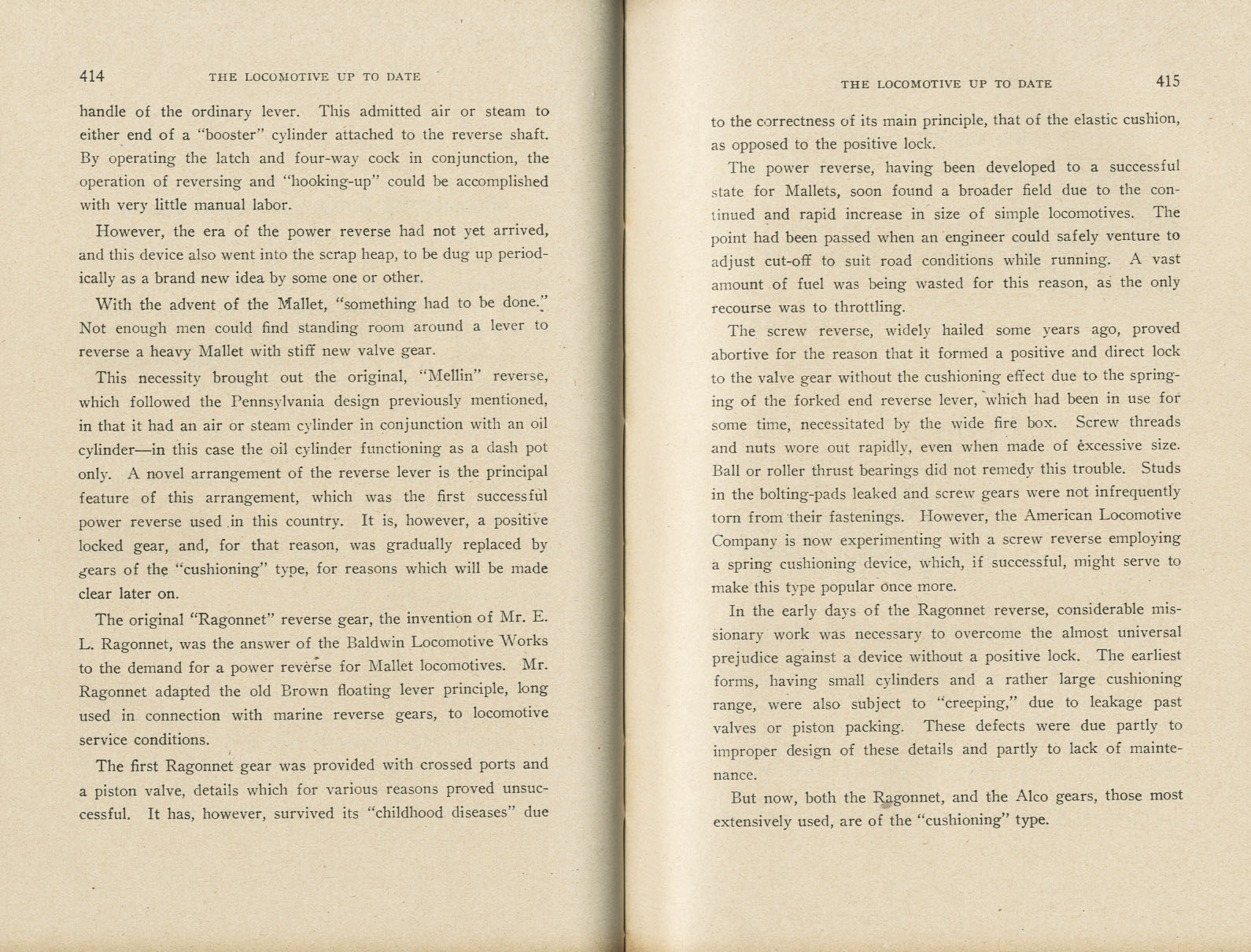 The Locomotive Up To Date