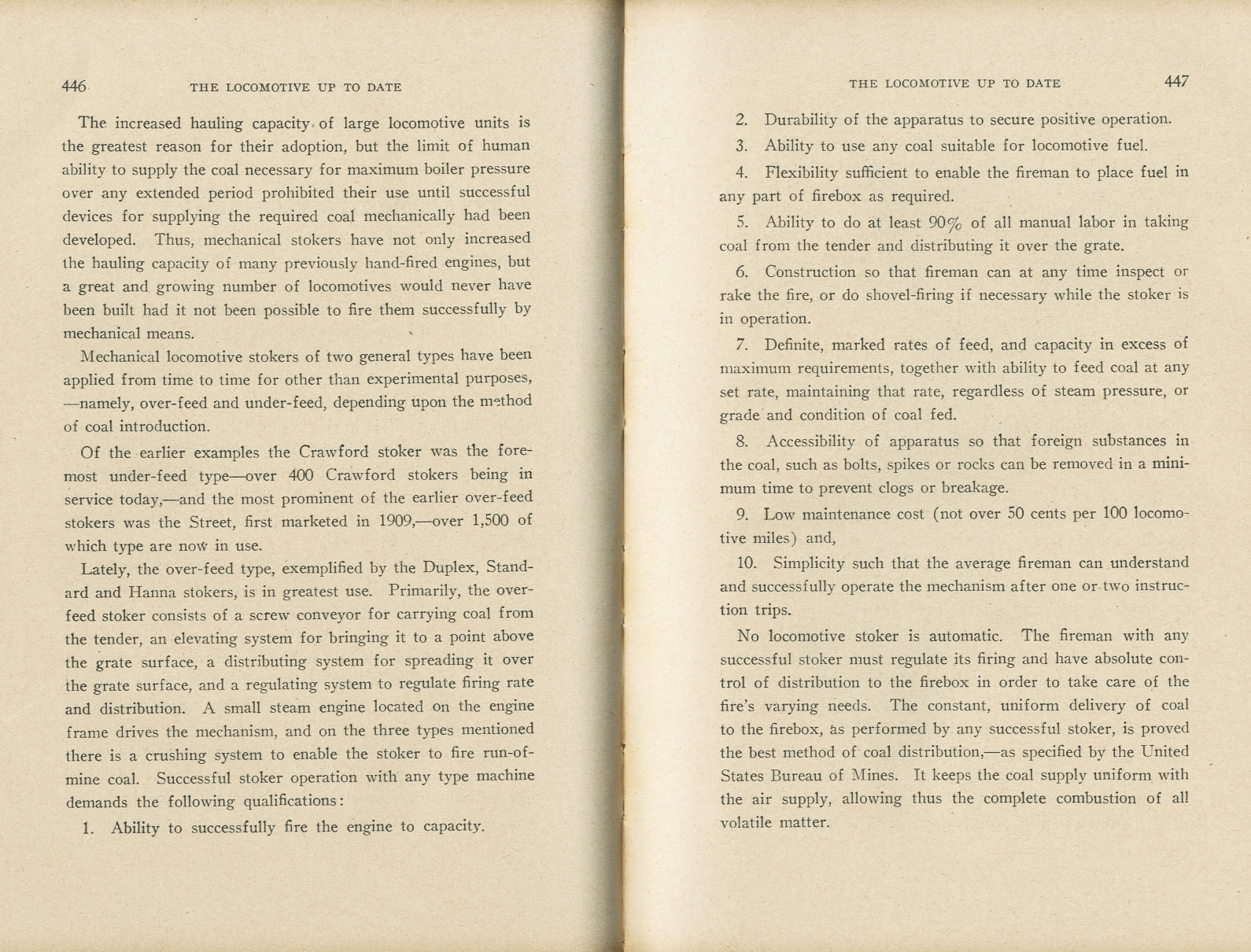 The Locomotive Up To Date