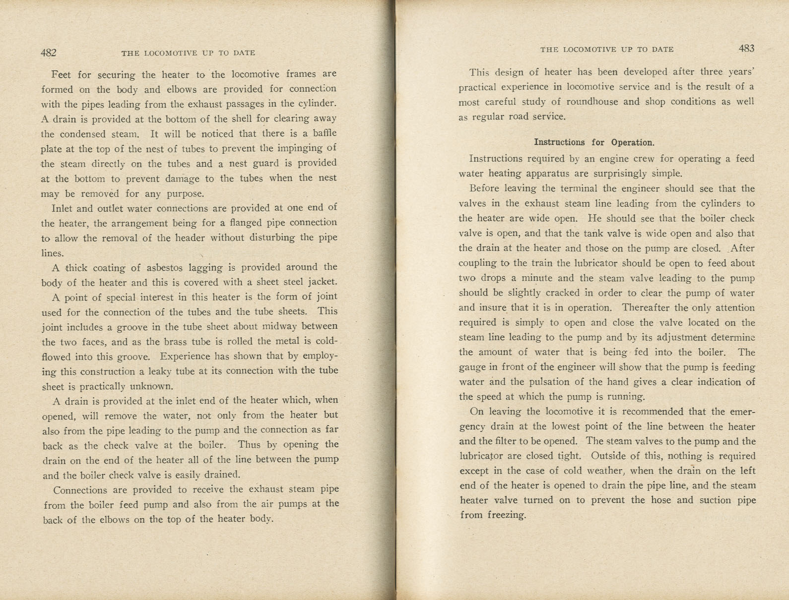 The Locomotive Up To Date