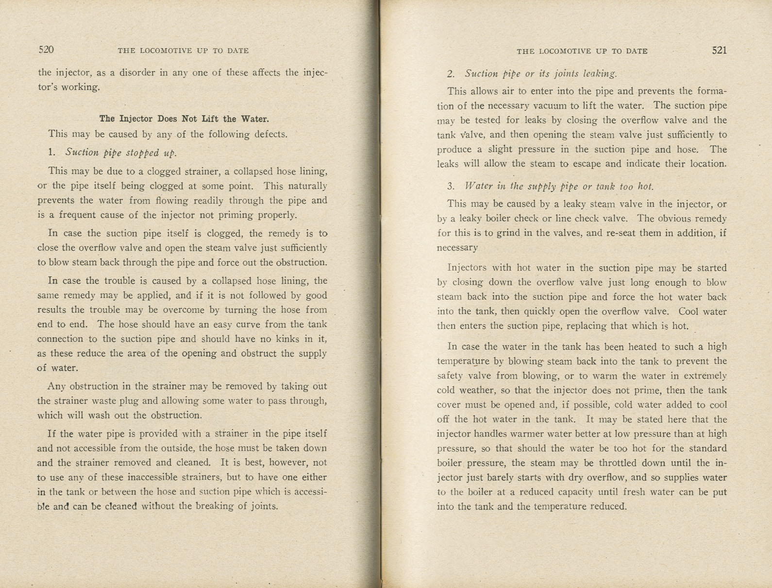 The Locomotive Up To Date