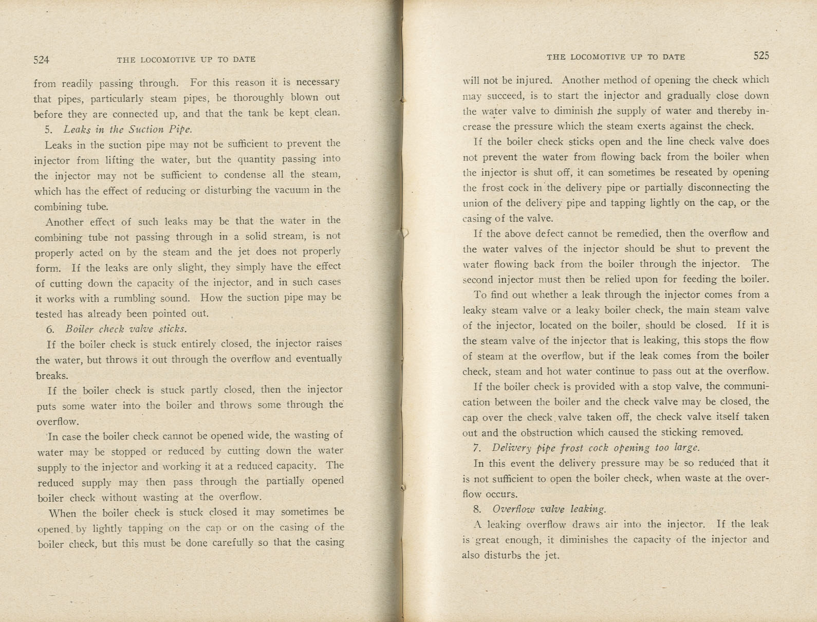 The Locomotive Up To Date