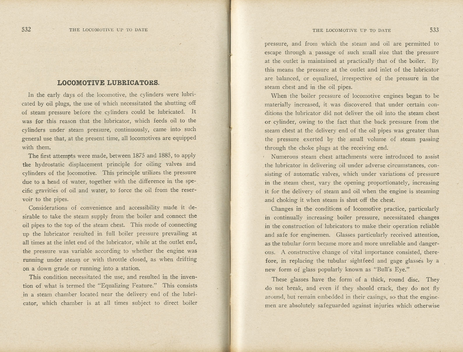 The Locomotive Up To Date