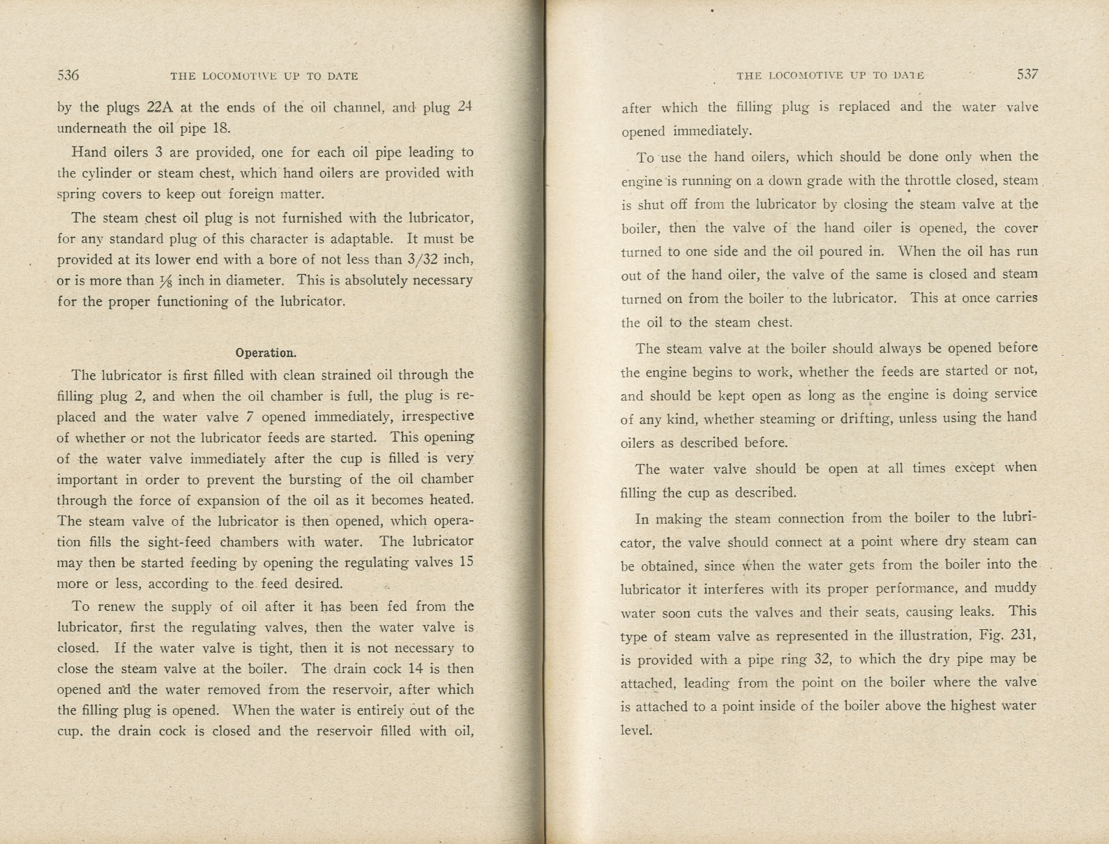 The Locomotive Up To Date