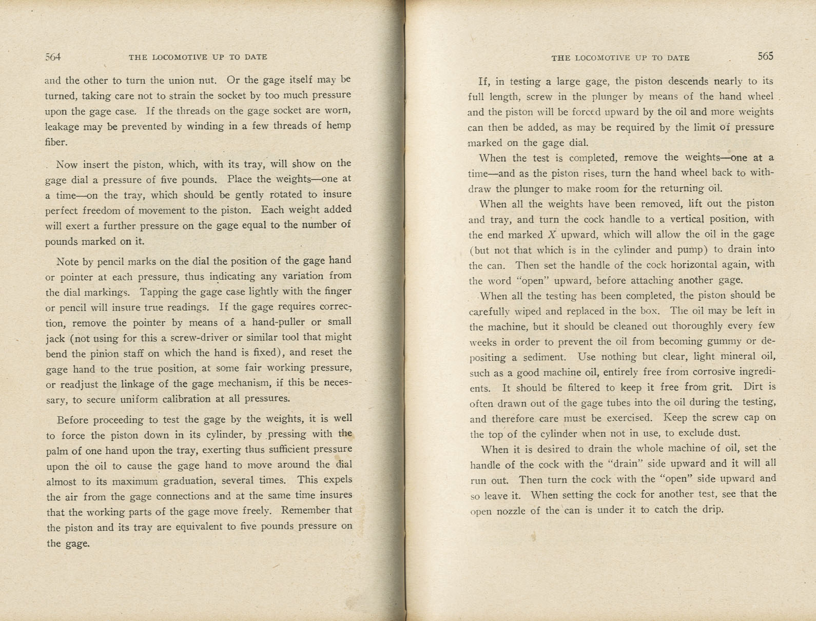 The Locomotive Up To Date