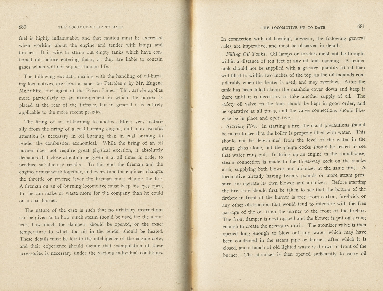 The Locomotive Up To Date