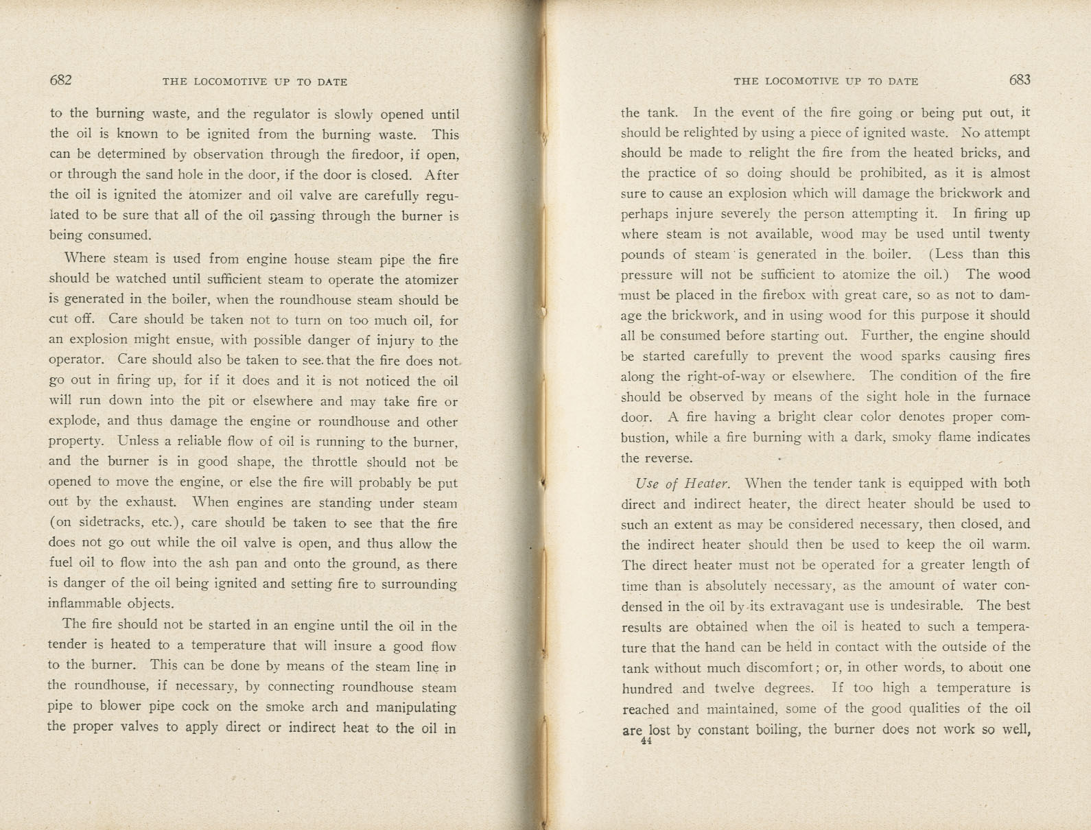 The Locomotive Up To Date