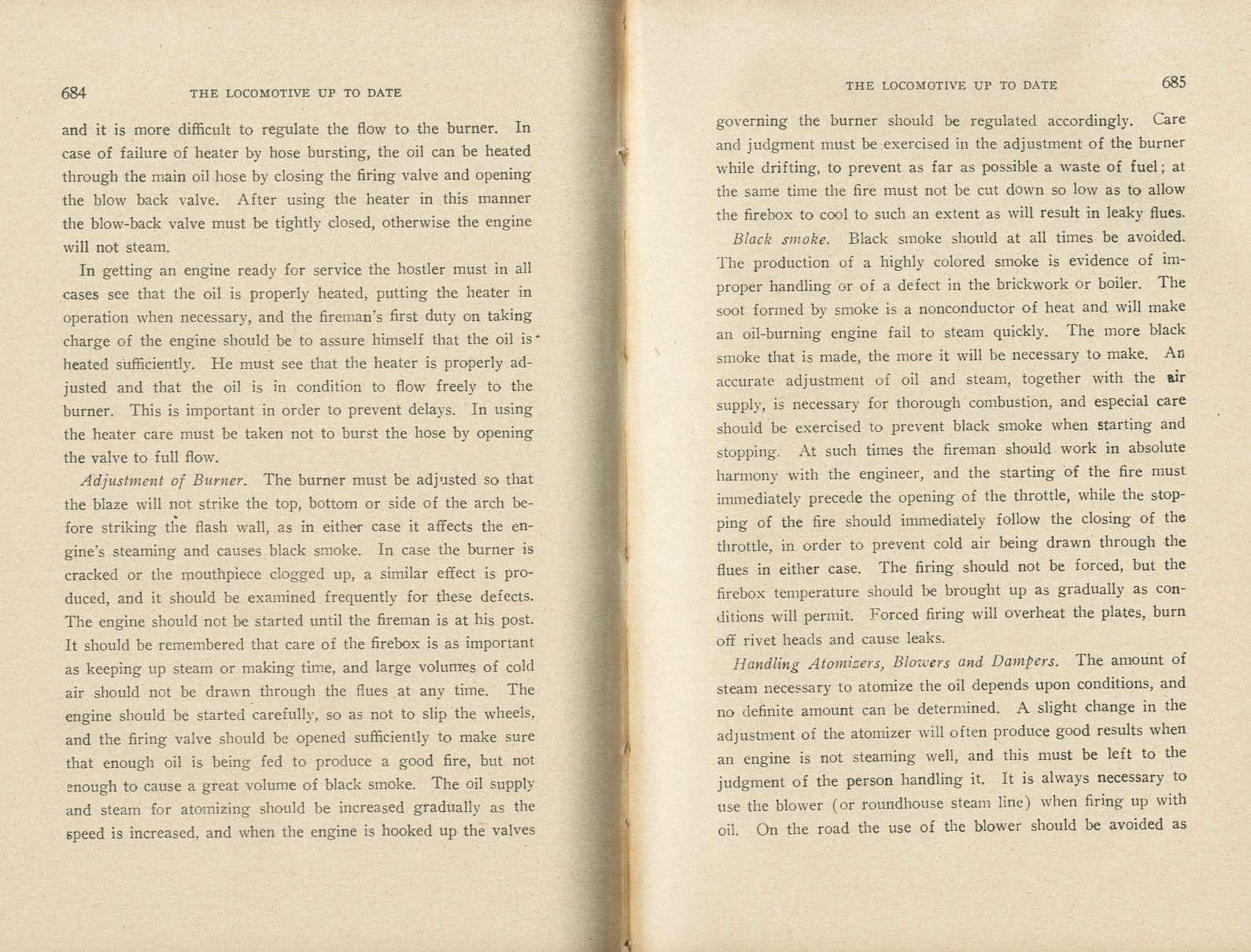 The Locomotive Up To Date