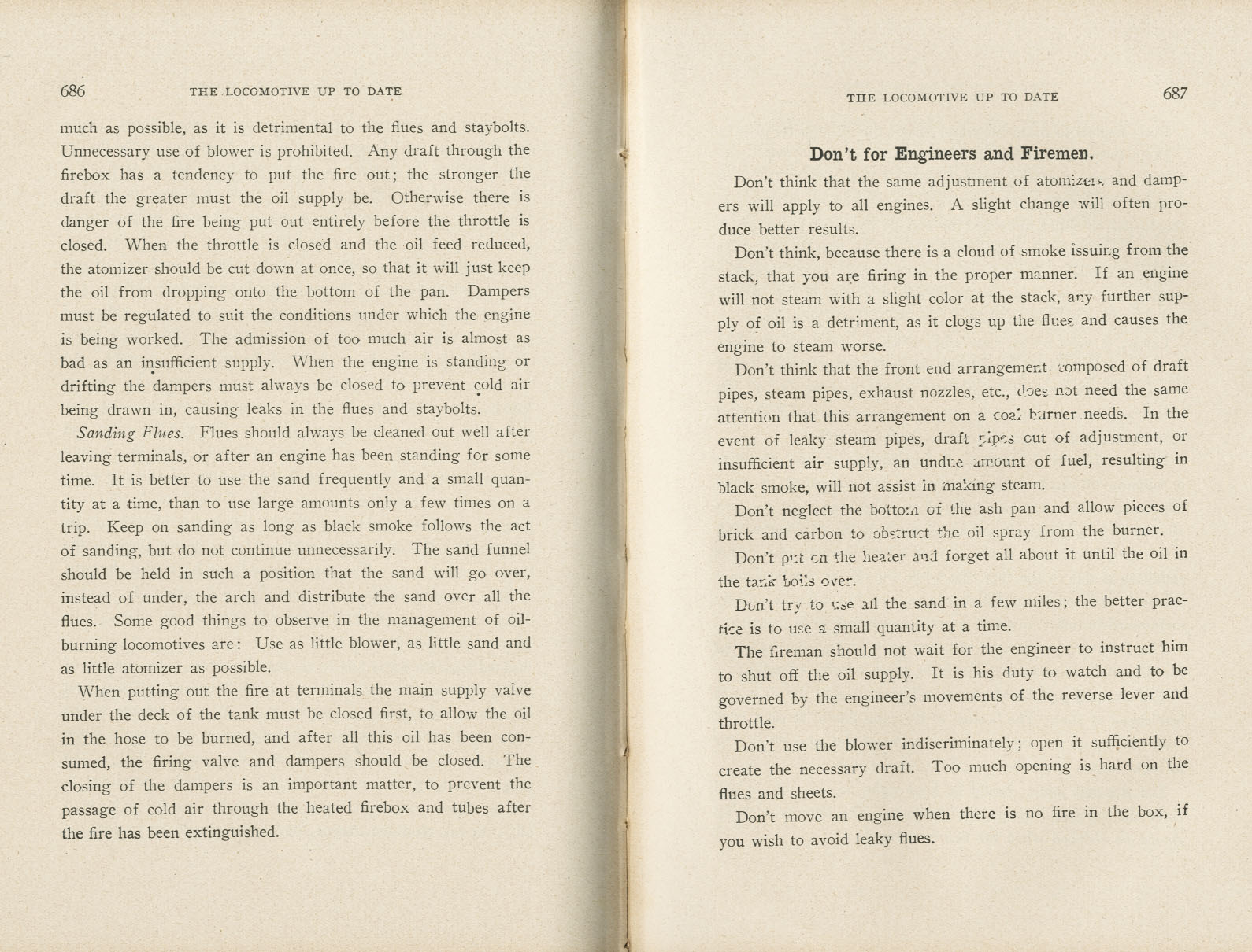 The Locomotive Up To Date