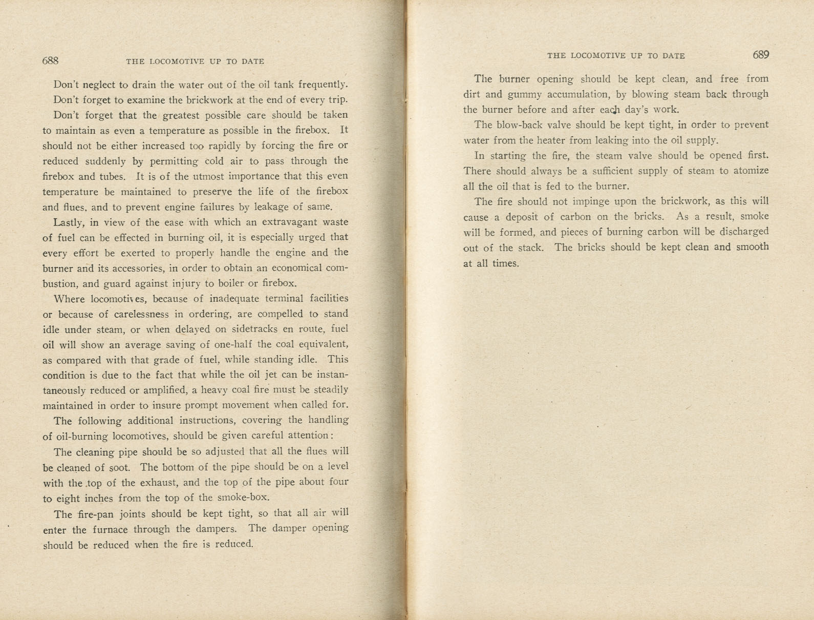 The Locomotive Up To Date