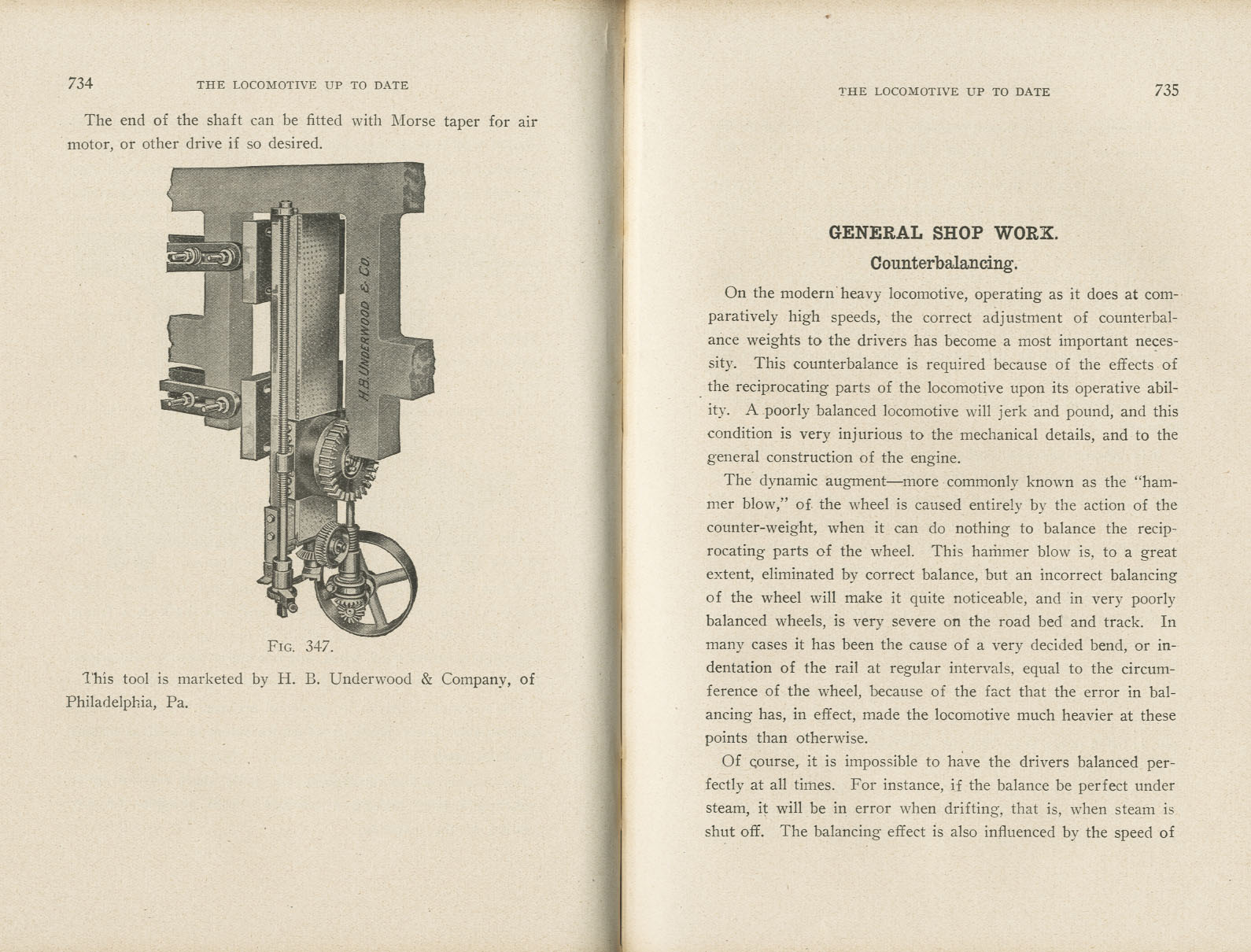 The Locomotive Up To Date