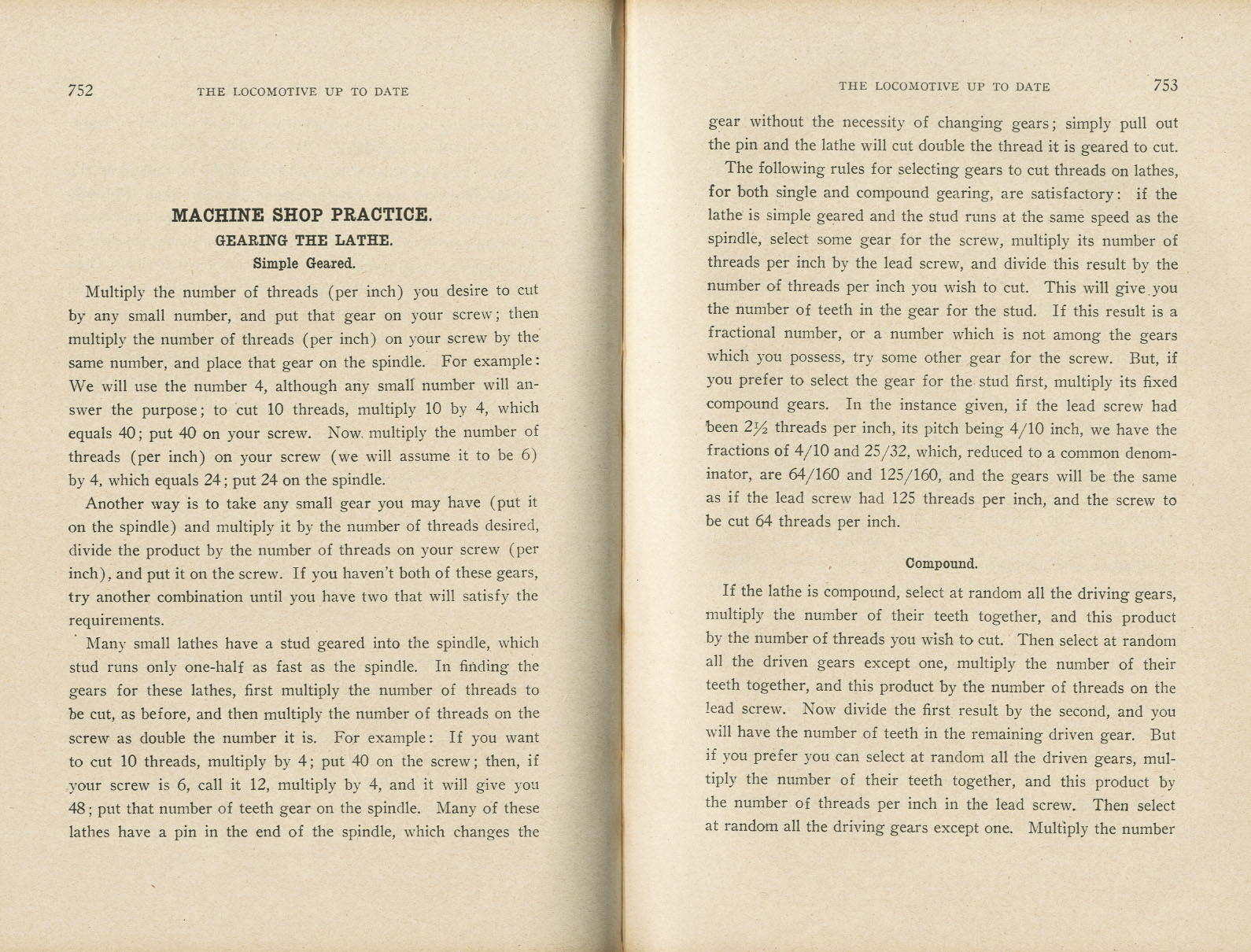 The Locomotive Up To Date