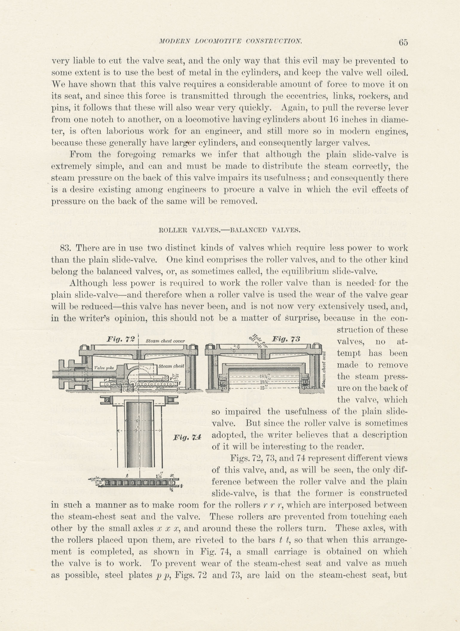 Modern Locomotive Construction