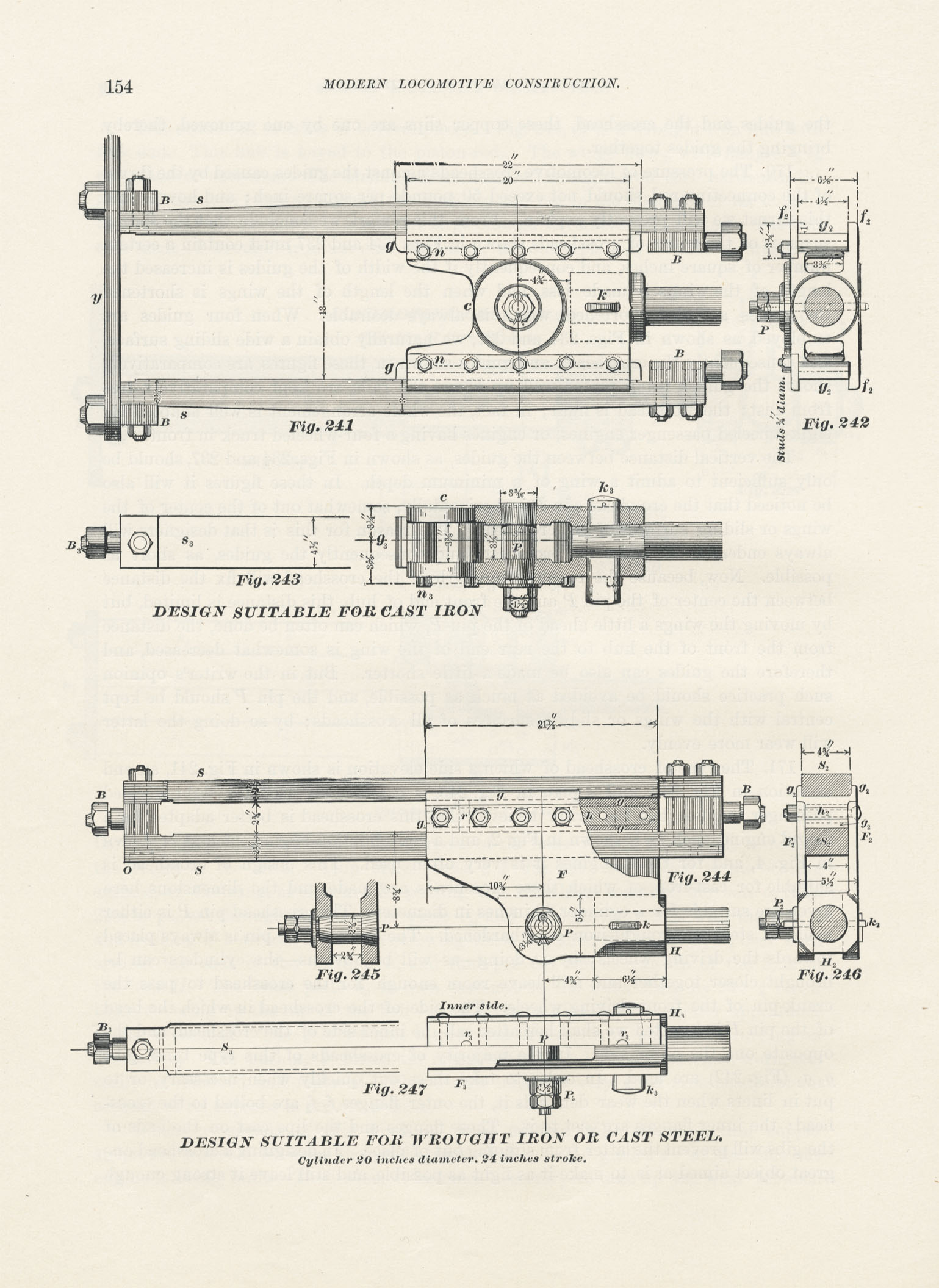 Modern Locomotive Construction