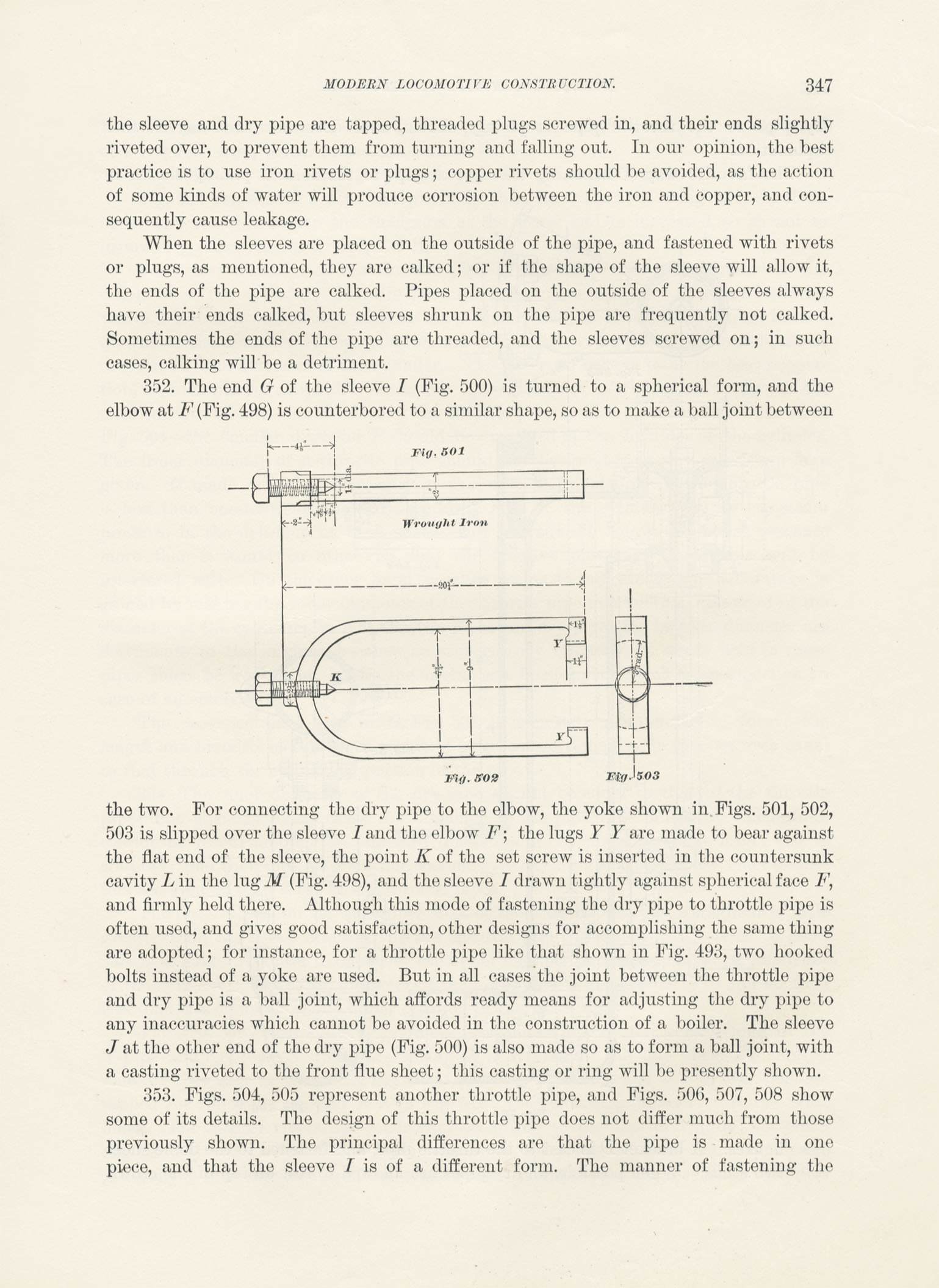 Modern Locomotive Construction