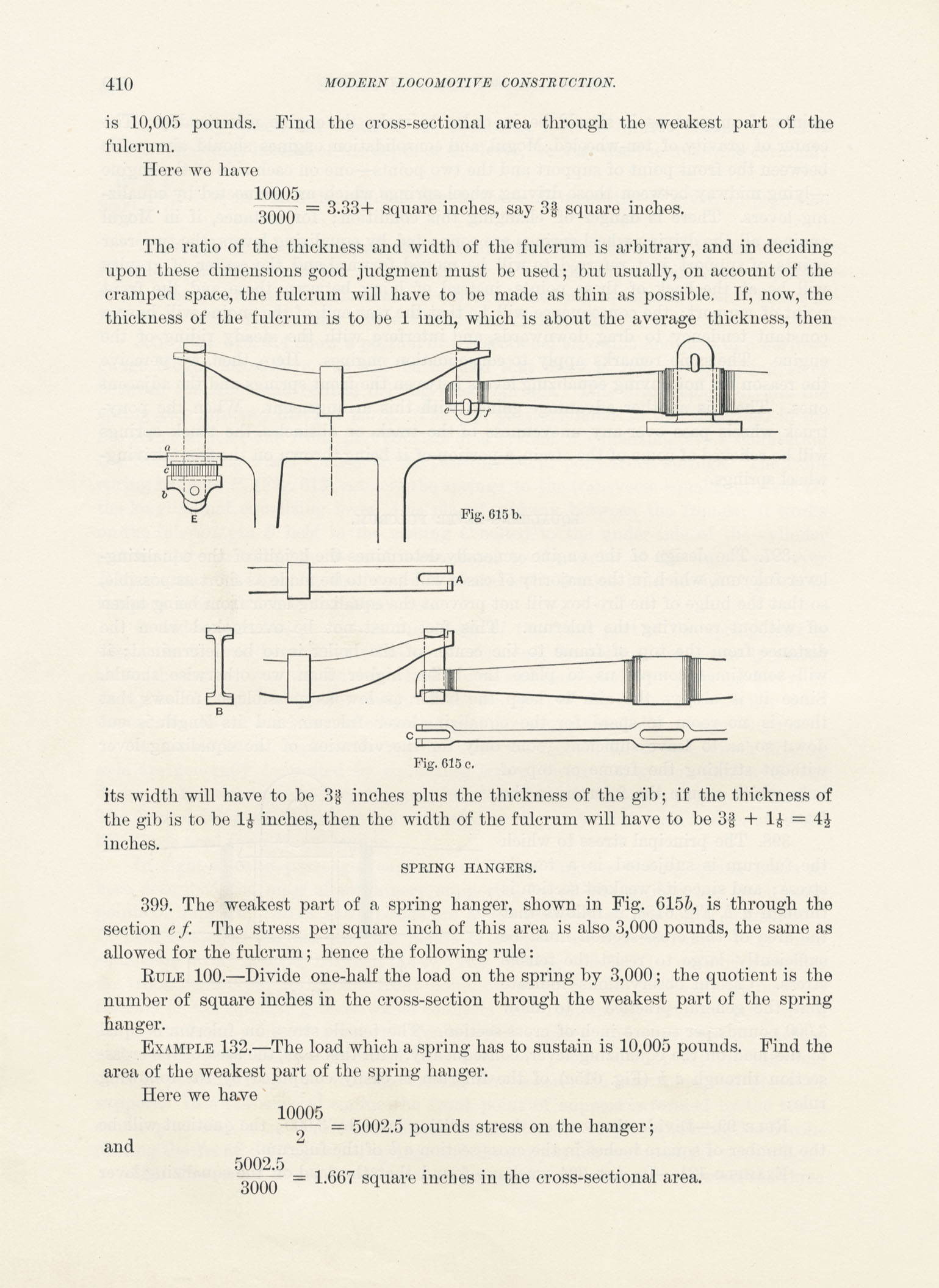 Modern Locomotive Construction