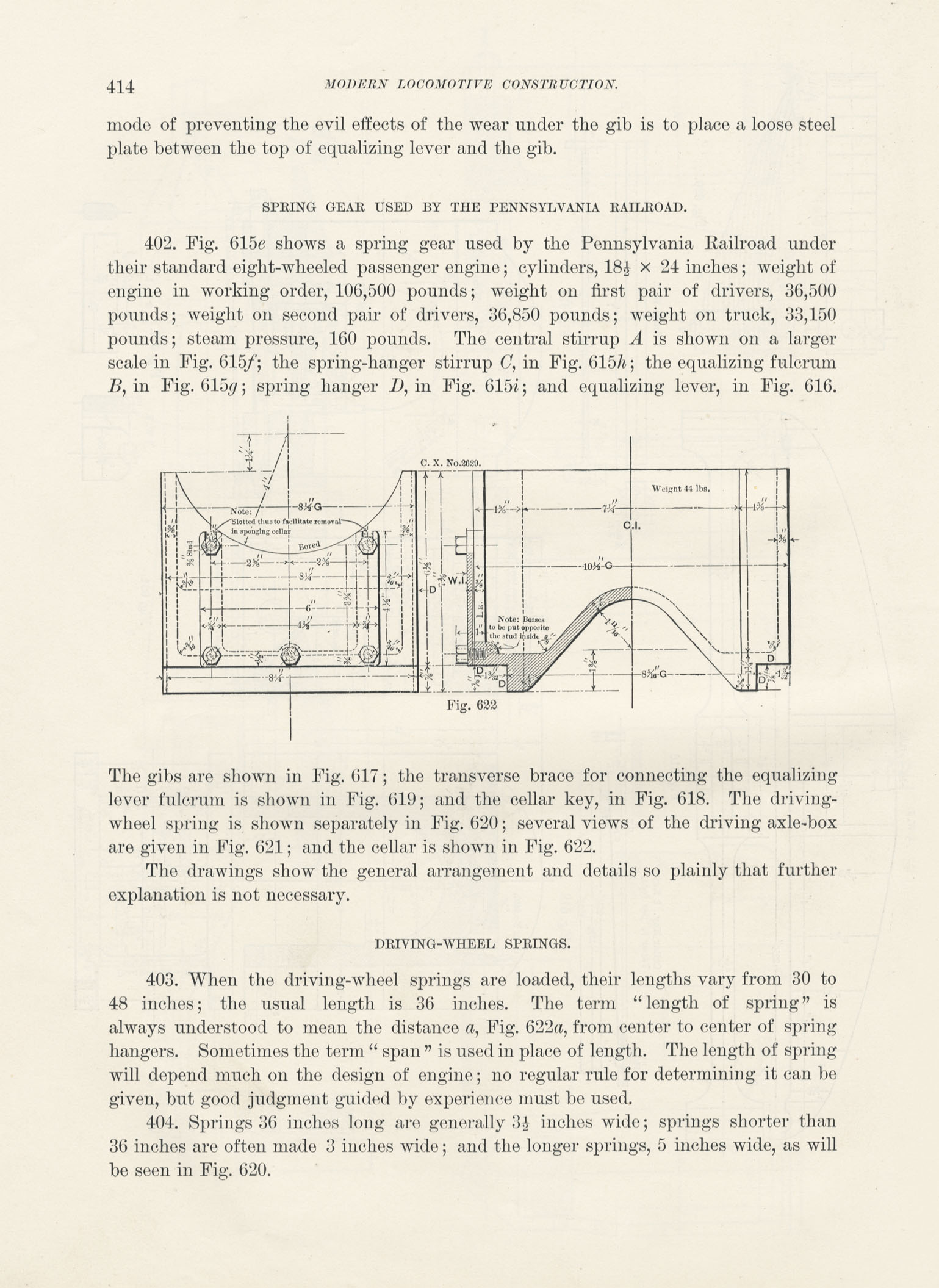 Modern Locomotive Construction