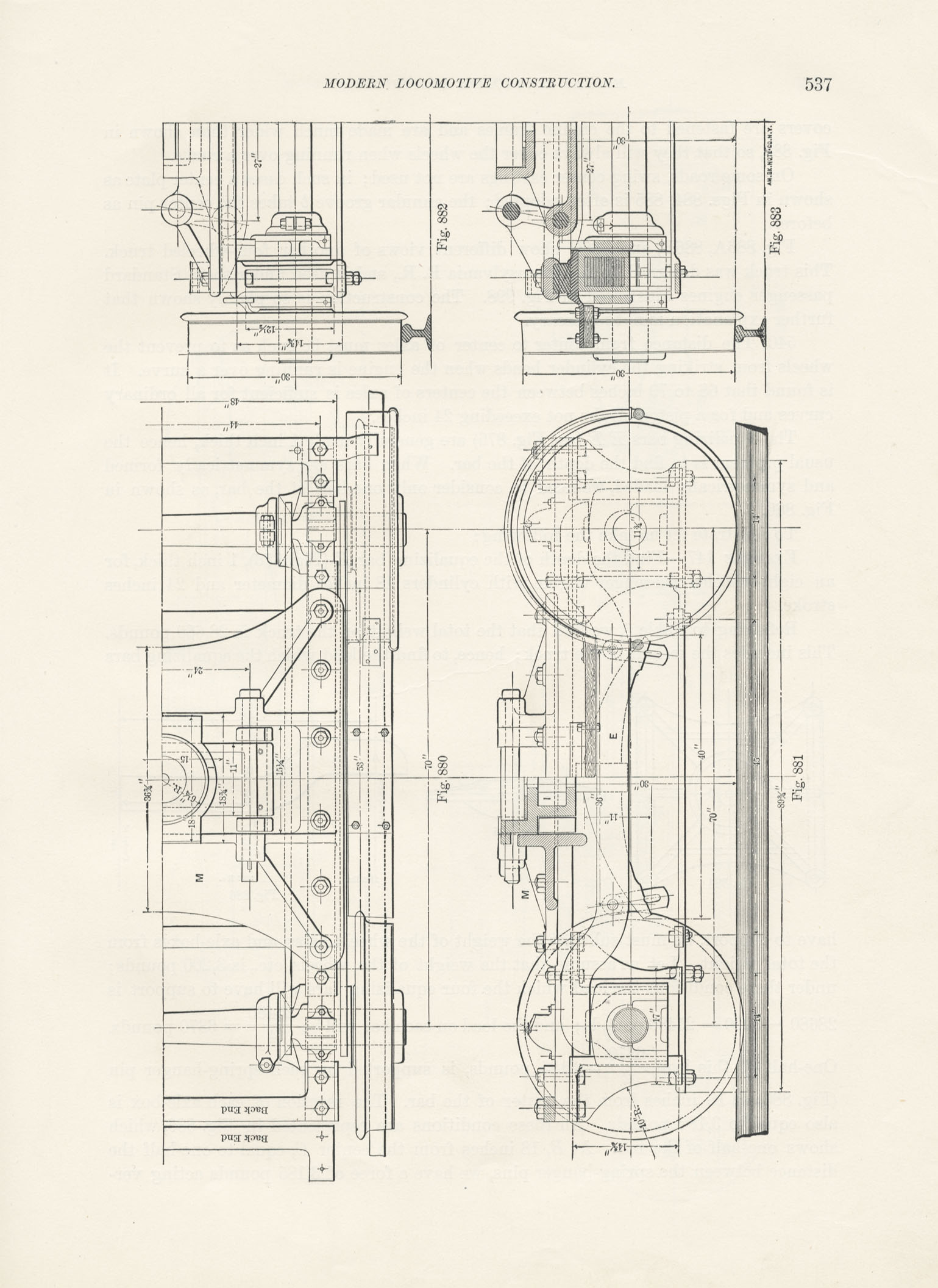 Modern Locomotive Construction