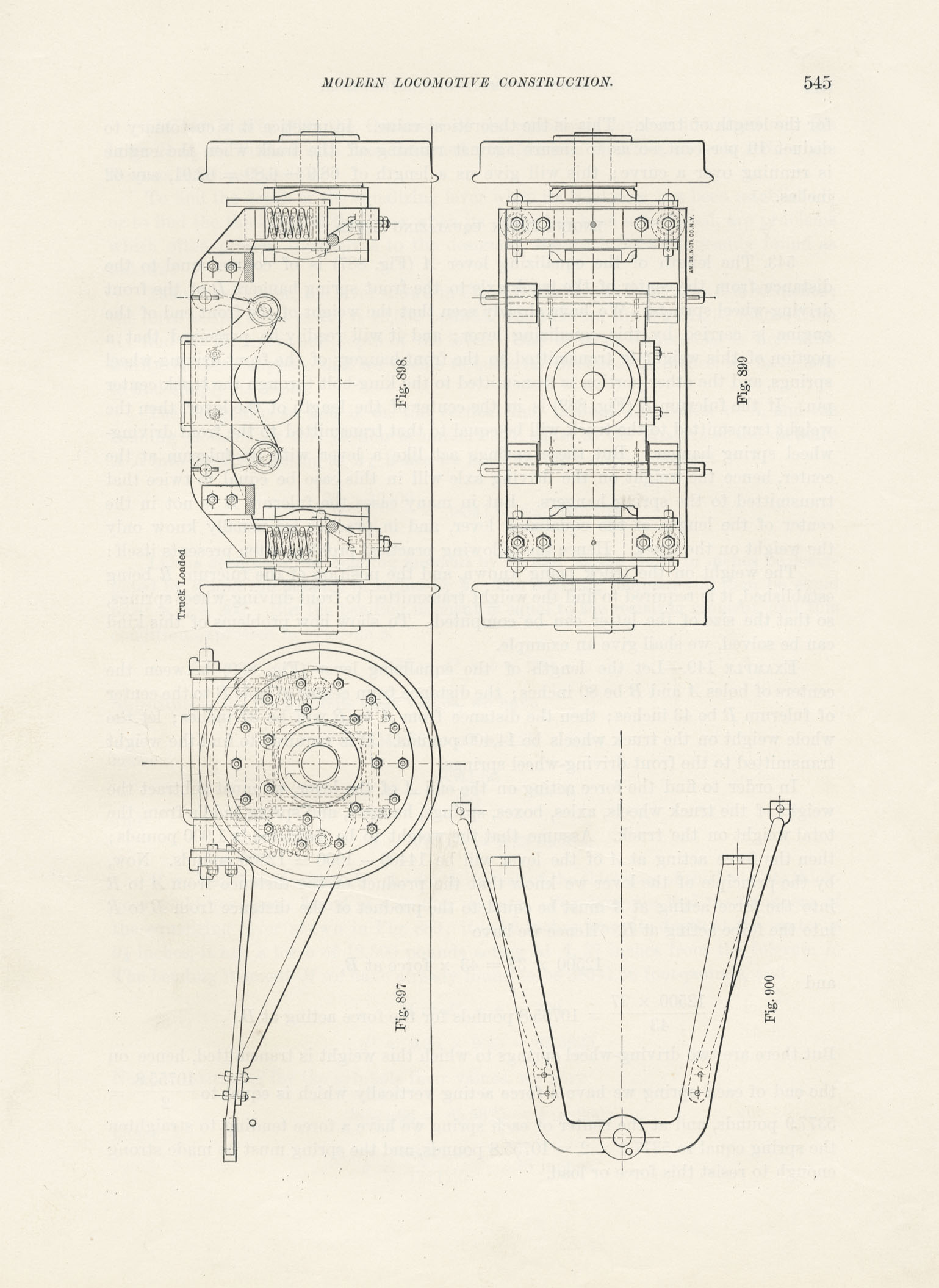 Modern Locomotive Construction