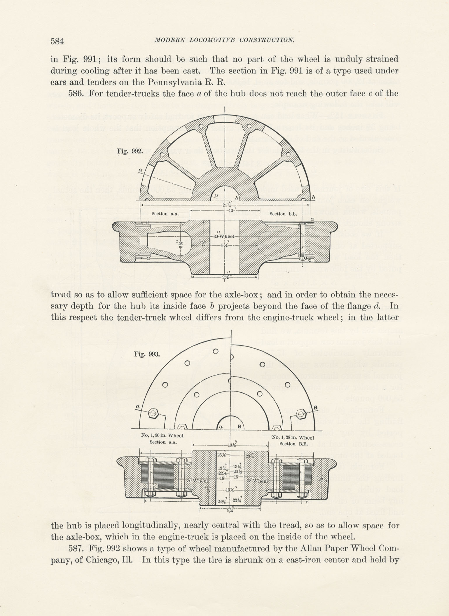 Modern Locomotive Construction