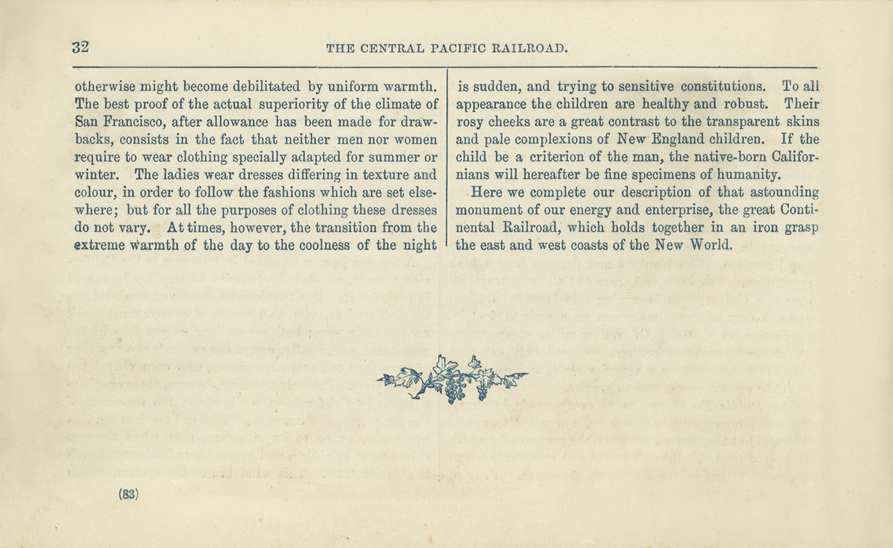 The Central Pacific Railroad