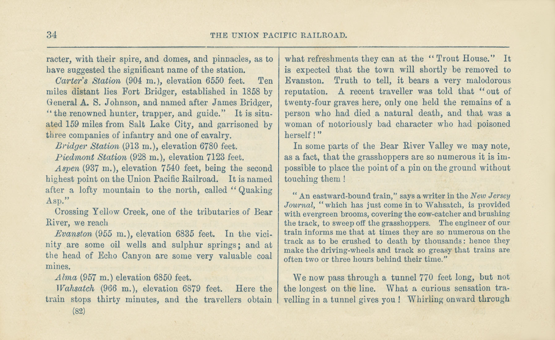 The Union Pacific Railroad