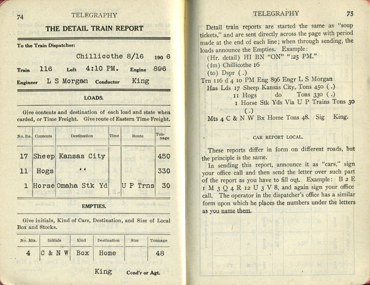 Operation of Trains