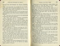 Operation of Trains