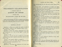 Operation of Trains
