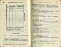 Operation of Trains