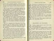 Operation of Trains