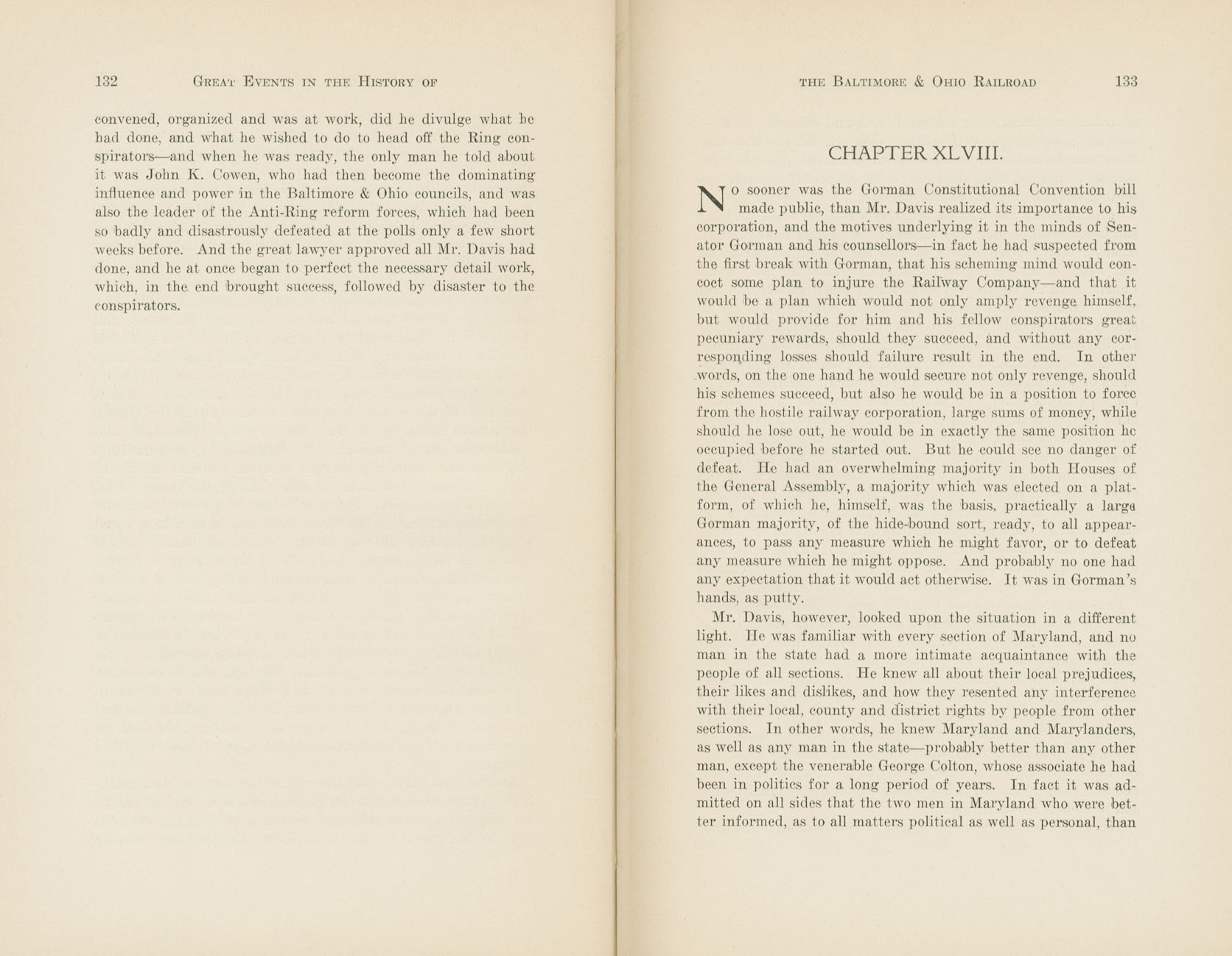 Graphic Sketches from the History of the B&O