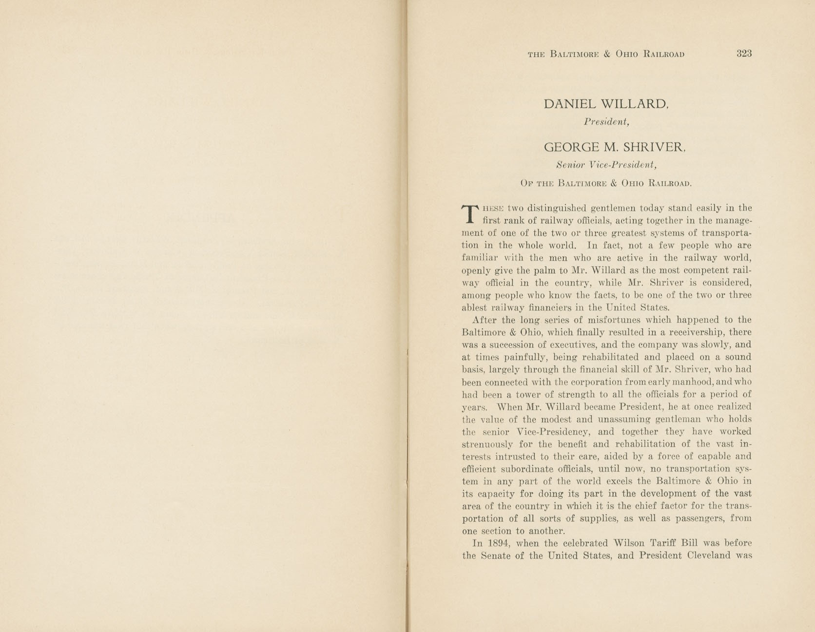 Graphic Sketches from the History of the B&O